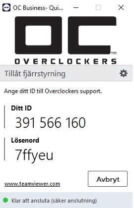 OC Helpdesk TeamViewer