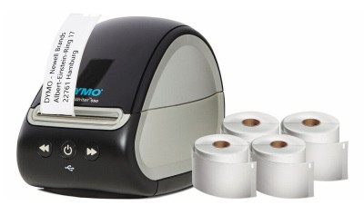 DYMO LabelWriter 550 med 4 LW-rullar