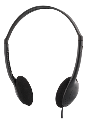 Deltaco HL-27, med volymkontroll, 2 meter kabel