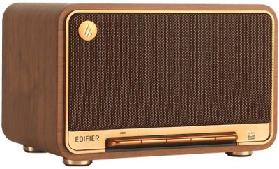 Edifier D32 Tabletop Wireless Speaker, 60W RMS, Bluetooth/WiFi, AirPlay2 - Brun#1