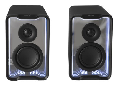 Edifier QR30 2.0 Desktop Active Speaker, 2x15W RMS, Bluetooth/USB-A, RGB - Svart#4