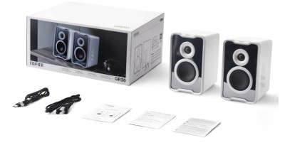 Edifier QR30 2.0 Desktop Active Speaker, 2x15W RMS, Bluetooth/USB-A, RGB - Vit#6