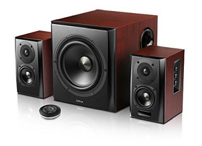 Edifier S350DB, 2.1 stereo, 70W + 2x40W RMS, digitalingång optisk/aux, fjärrkontroll