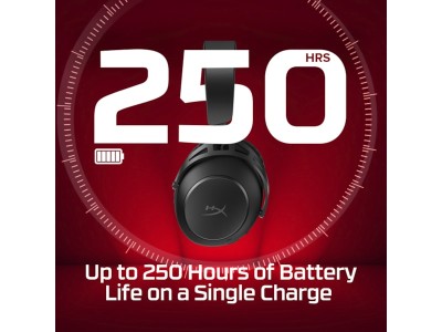 HyperX Cloud Alpha 2 Trådlöst Gaming Headset (svart) Upp till 250 timmars batteritid, 2,4 GHz, Bluetooth, RGB-basstation#2