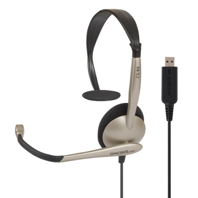 Koss CS95 Mono On-Ear Mic, USB