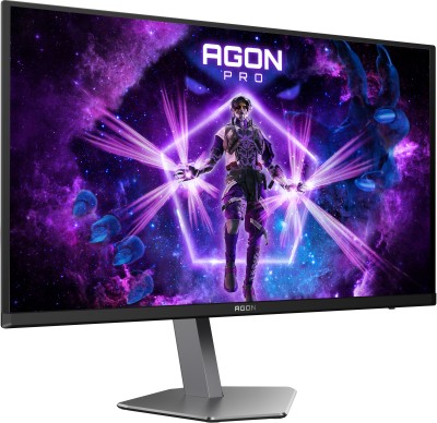 26.5" AOC AG276UZD, QD OLED 4K/3840x2160, 0.03 ms, 240Hz G-Sync, höjdjusterbar, pivot, 2xHDMI/DP/USB-C 65W, USB 3.2-hubb, högtalare#2