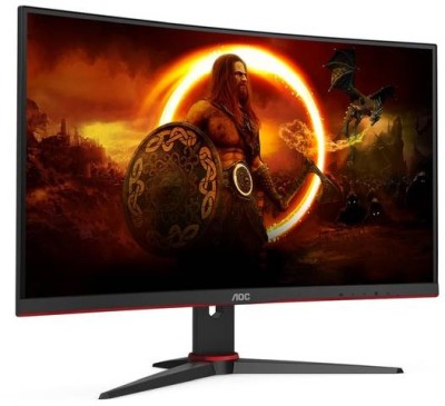 27" AOC C27G2ZE/BK, VA 1920x1080, 0.5 ms, 240Hz FreeSync Premium, 2xHDMI/DP, högtalare#1