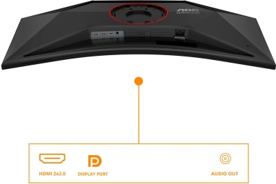 34" AOC CU34G4, Curved Fast VA 3440x1440, 1 ms, 180Hz Adaptive-Sync, 1500R, höjdjusterbar, pivot, 2xHDMI/DP, högtalare#6