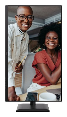 31.5" AOC Q32E4U, IPS 2560x1440, 4 ms, 100Hz, höjdjusterbar, pivot, 2xHDMI/DP, högtalare, USB 3.2-hubb, 5 års garanti#8