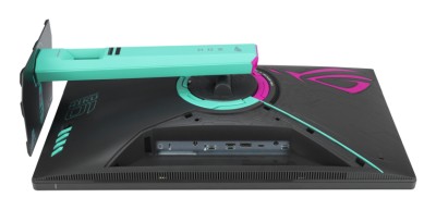 27" Asus ROG Strix XG27ACMEG-G Hatsune Miku, Fast IPS 2560x1440, 1 ms, 260Hz G-Sync, HDR10, höjdjusterbar, pivot, HDMI/DP/USB-C 15W#4