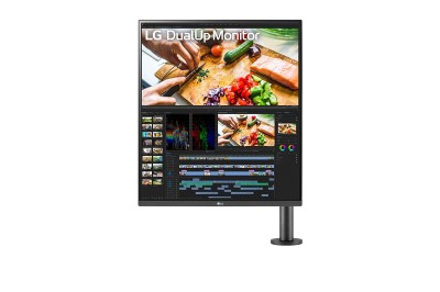 27.6" LG 28MQ780 DualUp, Nano IPS 2560x2880, 16:18-format, 5 ms, 2xHDMI/DP/USB-C 90W, högtalare, inkl. stativ