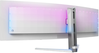 48.9" Philips Evnia 49M2C8900L/00, Curved QD OLED 5120x1440, 0,03 ms, 144Hz FreeSync Premium Pro, 1800R, Ambiglow, höjdjusterbar, 2xHDMI/DP/USB-C 90W, USB 3.2-hubb, KVM-switch, högtalare#6