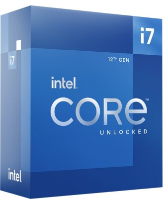 Intel Core i7-12700K 12-Core 20-Thread (125W), 3,6/5,0 GHz, LGA1700, UHD Graphics 770, 20 MB cache, boxad utan kylare