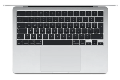 Apple MacBook Air 13.6 tum, Apple M3 8-core CPU 10-core GPU, 24 GB, 512 GB SSD, 35W strömadapter - Silver#2