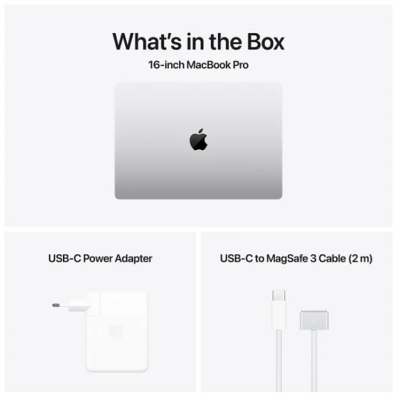Apple MacBook Pro 16 tum, M4 Pro 14-Core CPU 20-Core GPU, 24 GB minne, 512 GB SSD - Silver#4