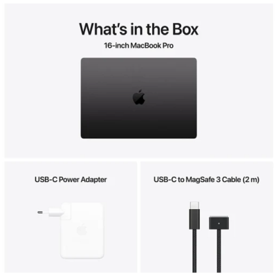 Apple MacBook Pro 16 tum, M4 Pro 14-Core CPU 20-Core GPU, 24 GB minne, 512 GB SSD - Rymdsvart#4