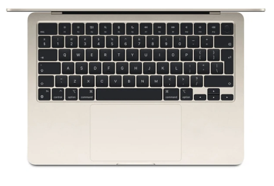 Apple MacBook Air 13.6 tum, Apple M3 8-core CPU 10-core GPU, 24 GB, 512 GB SSD, 70W strömadapter - Stjärnglans#2