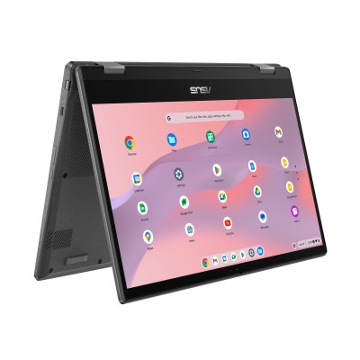 Asus Chromebook CM14 Flip CM1402FM2A-EC01031, 14" Full HD IPS touch, MediaTek Kompanio 520, 8 GB, 128 GB eMMC, WiFi 6, Chrome OS