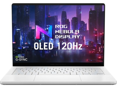 Asus ROG Zephyrus G14 GA403, 14" 2.8K OLED 120Hz G-Sync, GeForce RTX5070 Ti, AMD Ryzen AI 9 HX 370, 32 GB, 1 TB PCIe SSD, WiFi 7, bakbelyst RGB-tangentbord, Win11, 2 års garanti - Platinavit#1