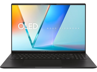 Asus Vivobook S16, 16" 2.8K OLED 120Hz, AMD Ryzen AI 7 350, 24 GB, 1 TB PCIe SSD, WiFi 6E, bakbelyst tangentbord, Win11#1