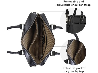 Dbramante1928 14'' Laptop Bag Rosenborg (2nd gen), Black#5