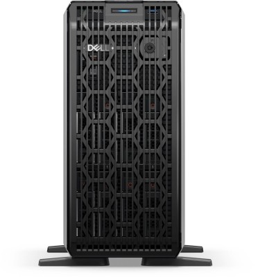 Dell PowerEdge T360, Intel Xeon E-2414 4-Core, 16 GB RAM, 480 GB SSD, 8x3.5" Hot-Swap, PERC H355, 3 års på-platsen-garanti NBD