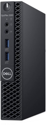 Dell Optiplex 3060 Micro MFF, Intel Core i5-8400T, 16 GB, 256 GB SSD, Win11 Pro, WiFi 5, Bluetooth 4.1, Refurbished Grade A, 2 års garanti