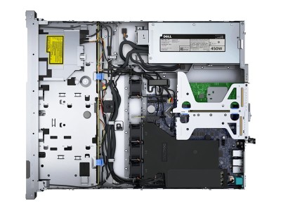 Dell PowerEdge R250, Intel Xeon E-2314 4-Core, 8 GB RAM, 2x1 TB HDD, 4x3.5", rackmonterad 1U, 3 års på-platsen-garanti#3