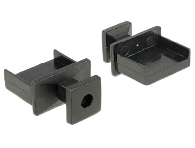 DeLOCK Dust Cover for USB Type-A Female - Svart