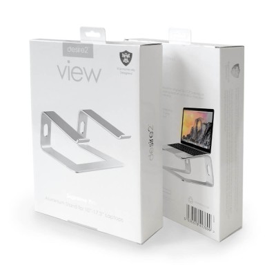DESIRE2 Laptopställ Supreme Pro Aluminium Silver#2