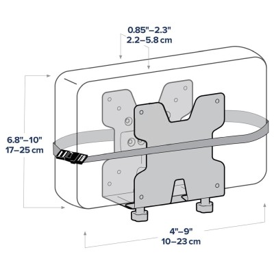Ergotron Mini PC Mount Universal - Svart#5