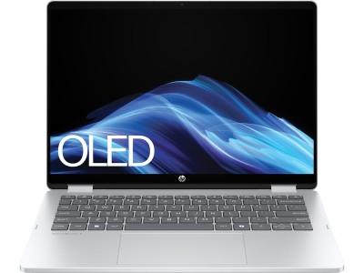 HP OmniBook 7 AI PC 14-fr0071no, 14" 2K OLED, Intel Core Ultra 7 255U, 16 GB, 512 GB PCIe SSD, WiFi 6E, bakbelyst tangentbord, Win11#1