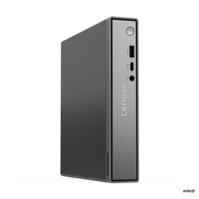 Lenovo ThinkCentre Neo 55q G6, AMD Ryzen 5 220, 32 GB, 512 GB PCIe SSD, WiFi 6, Bluetooth 5.3, Win11 Pro, inkl. mus och tangentbord, 1 års på-platsen-garanti