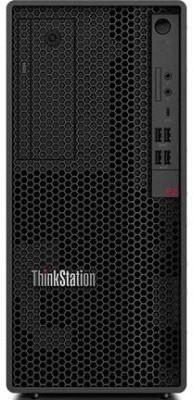 Lenovo ThinkStation P2 Tower, Intel Core i7-14700, 32 GB, 1 TB PCIe SSD, GeForce RTX 4070, Win11 Pro, inkl. tangentbord och mus, 3 års på-platsen-garanti