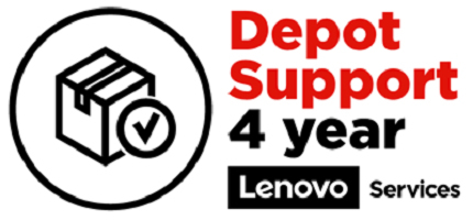 Garantiutökning Lenovo Depot Support till IdeaPad, 4 års garanti från 2 års garanti (Carry-in)