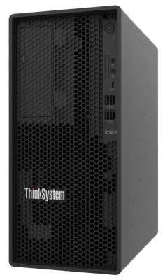 Lenovo ThinkSystem ST50 V2 Tower, Xeon E-2324G 4-Core, 1x16 GB RAM, 2x1TB GB HDD, utan operativsystem