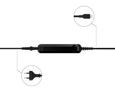 Unisynk USB-C Laptop Charger EU 100W Black#3