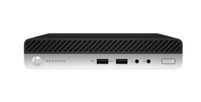 HP ProDesk 400 G4 Mini, Intel Core i5-8500T, 16 GB, 256 GB SSD, Win11 Pro, Refurbished Grade A, 2 års garanti