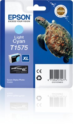 Epson Stylus Photo R3000 Ljus Cyan (T1575)