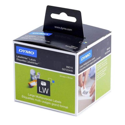 Esselte Etiketter Diskett Vit 70x54mm (permanent), 320 etiketter/rulle till Dymo Labelwriter 320,330 Turbo, EL 40, EL 60