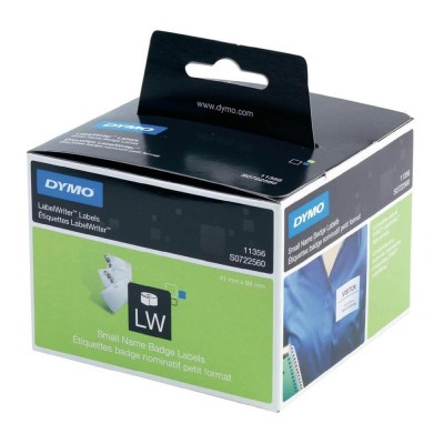 Esselte Etikett Namn vit 41x89mm, Avtagbar (ej permanent) 300 etiketter/rulle till LabelWriter 310,320,330 turbo#2