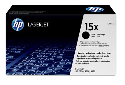 HP 15X Svart, 3500 sidor