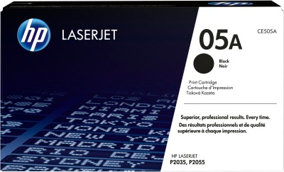 HP 05A Svart, LaserJet P2035/P2055, 2300 sidor