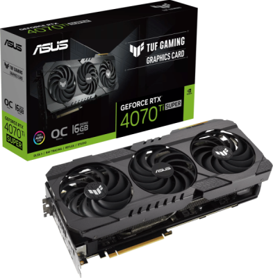 Asus GeForce RTX 4070 Ti Super TUF Gaming OC OG 16 GB GDDR6X, 2xHDMI/3xDP, Aura Sync ARGB#1