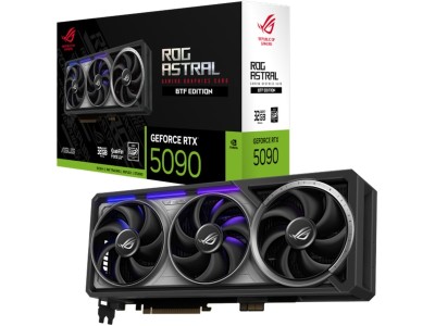 Asus GeForce RTX 5090 ROG Astral BTF Edition 32 GB GDDR7, 2xHDMI/3xDP, Aura Sync ARGB