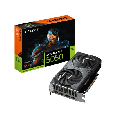 Gigabyte GeForce RTX 5050 WINDFORCE OC 8 GB GDDR6, 2xHDMI/2xDP#6