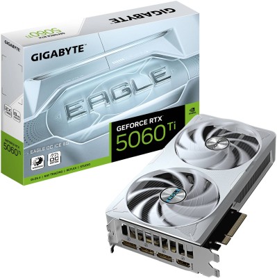 Gigabyte GeForce RTX 5060 Ti EAGLE OC ICE 8 GB GDDR7, HDMI/3xDP