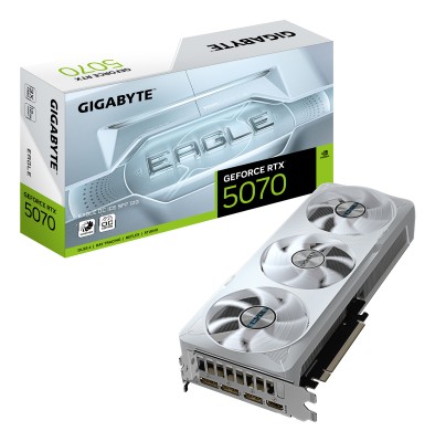 Gigabyte GeForce RTX 5070 EAGLE OC ICE SFF 12 GB GDDR7, HDMI/3xDP, RGB Lighting