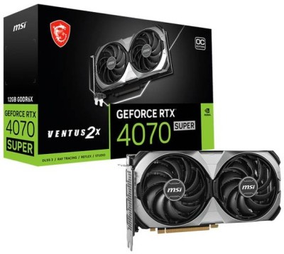 MSI GeForce RTX 4070 Super Ventus 2X OC 12 GB GDDR6X, HDMI/3xDP#1