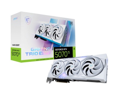 MSI GeForce RTX 5070 Ti Gaming Trio OC White 16 GB GDDR7, HDMI/3xDP, RGB#5
